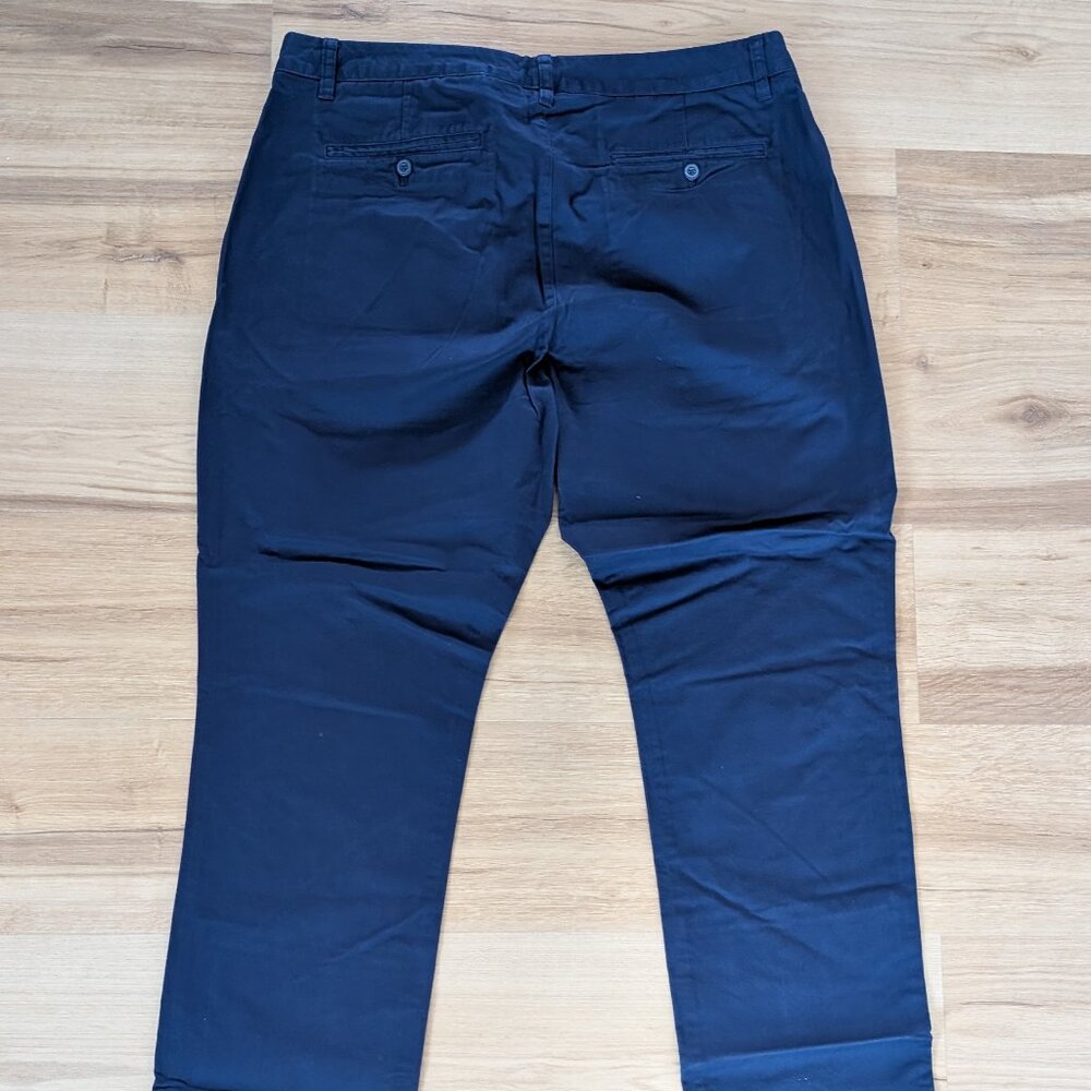 New Bonobos Stretch Washed Chino Slim –Navy Yards 40"x32" - Picture 2 of 7
